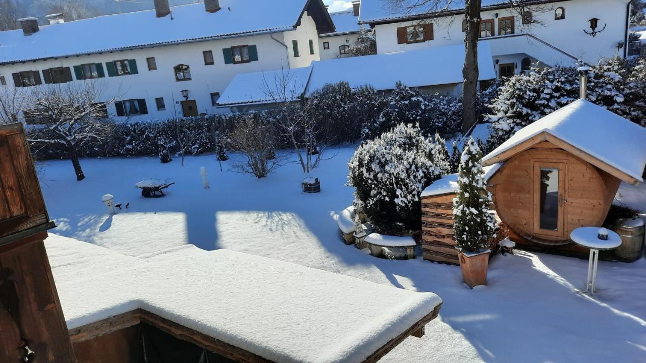 Ferienwohnung Woernerblick Mittenwald Esterno foto