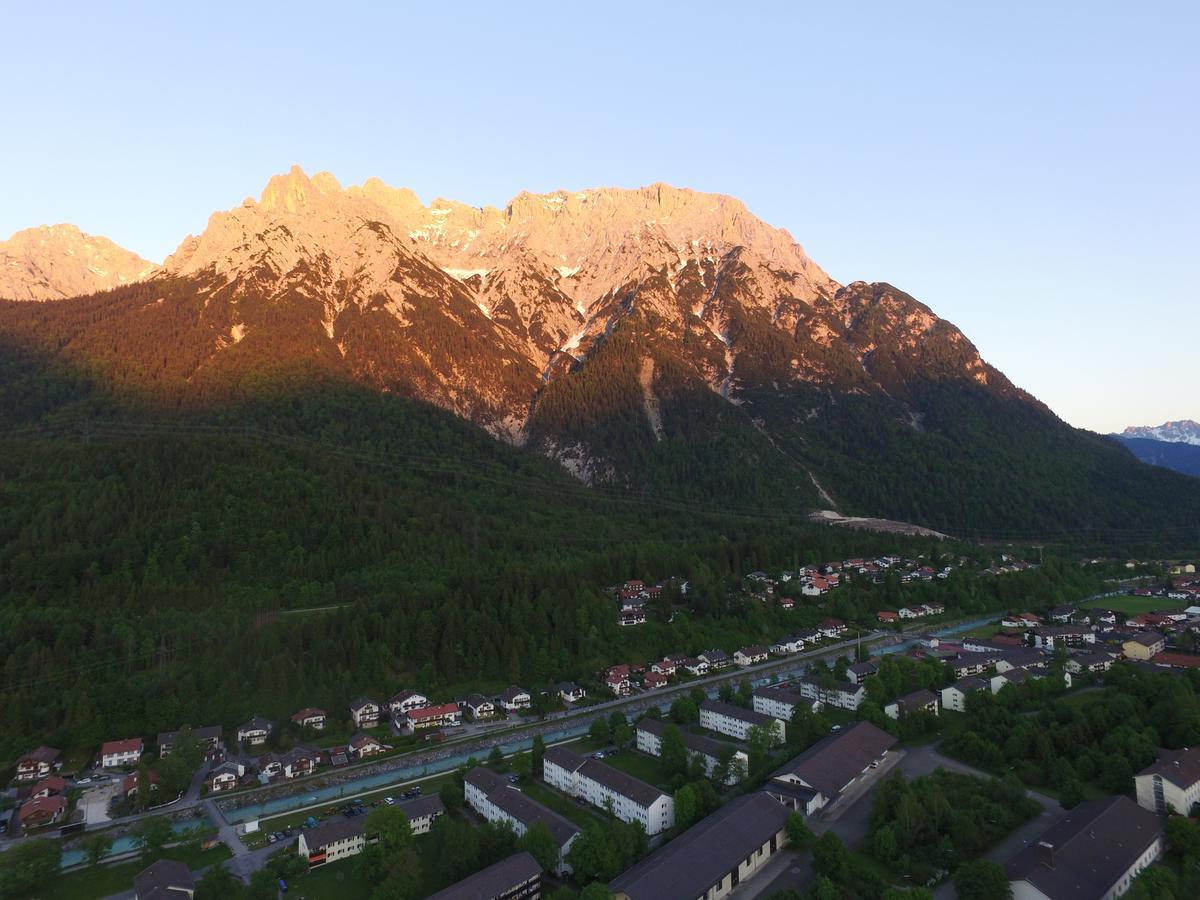 Ferienwohnung Woernerblick Mittenwald Esterno foto
